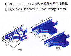 dj-tI、pI、cI-03型大跨距水平三通橋架